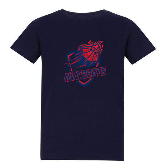 Hotshots - Navy t-shirt with front logo