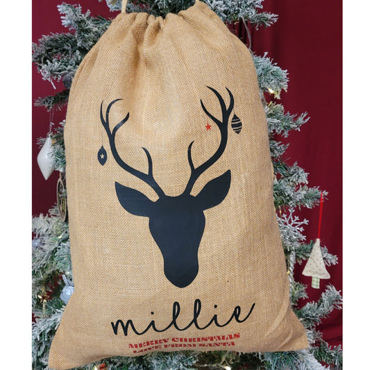 Named Christmas Gift Sack