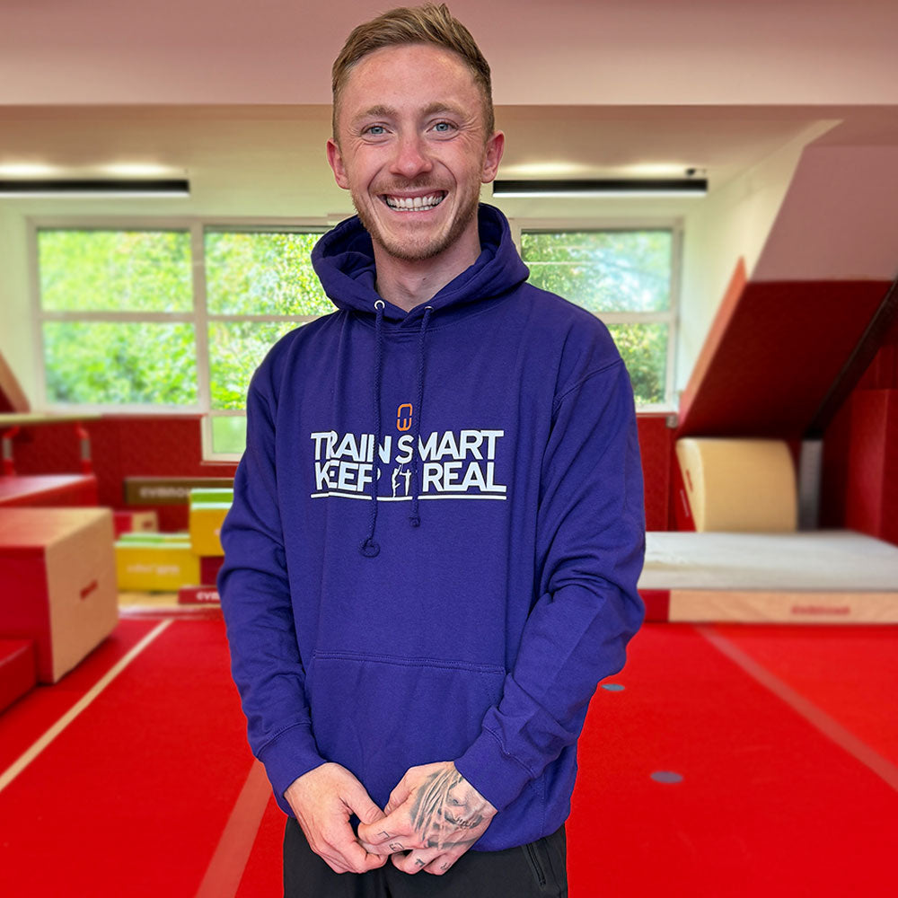 Train Smart, Keep It Real Hoodie