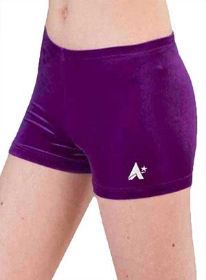 Girls Velour Shorts