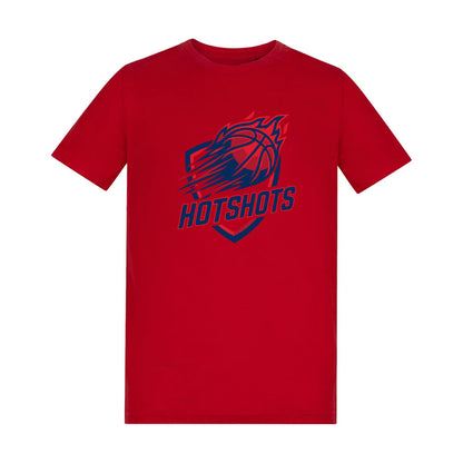 Hotshots - Red t-shirt with front logo
