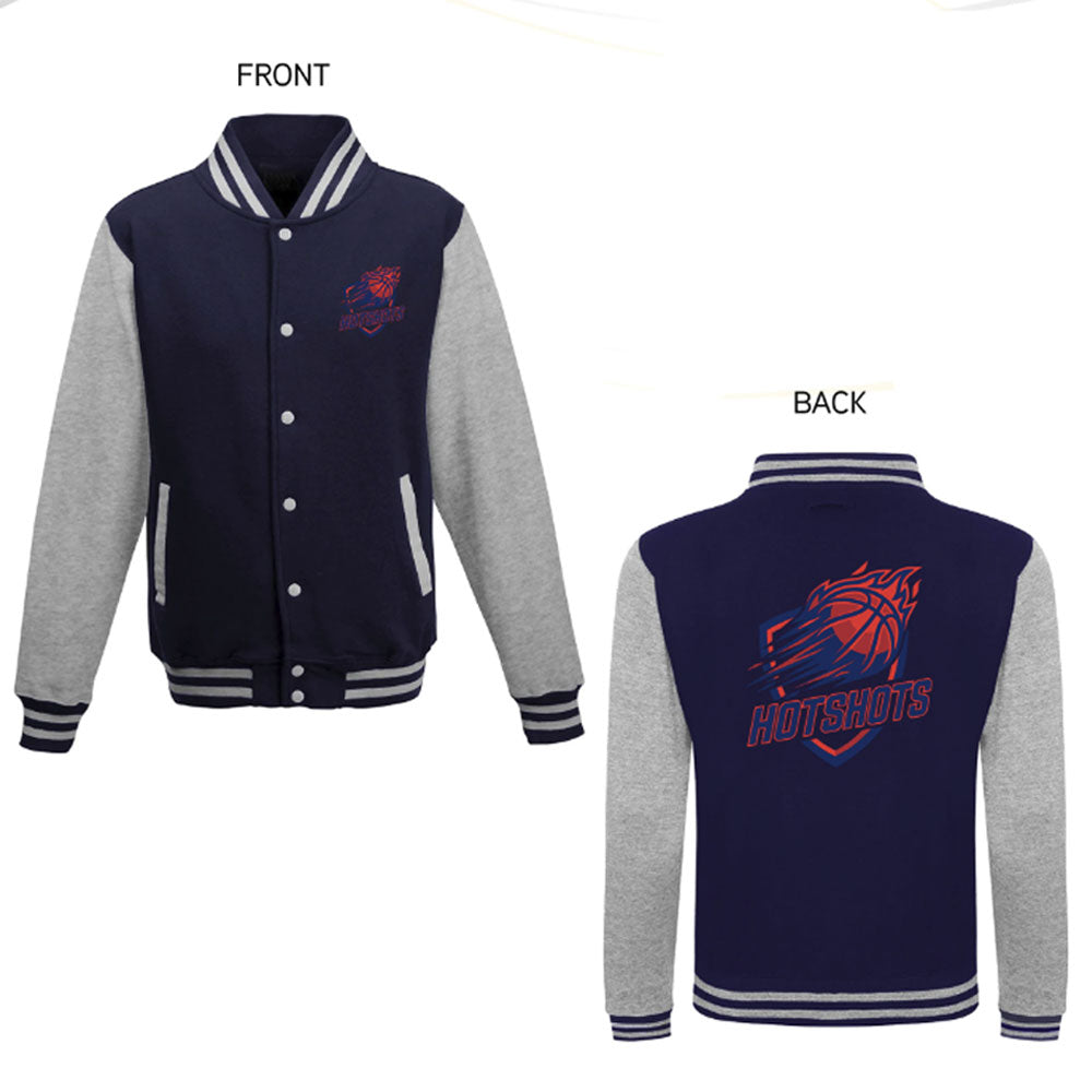 Hotshots - Navy Varsity Jacket