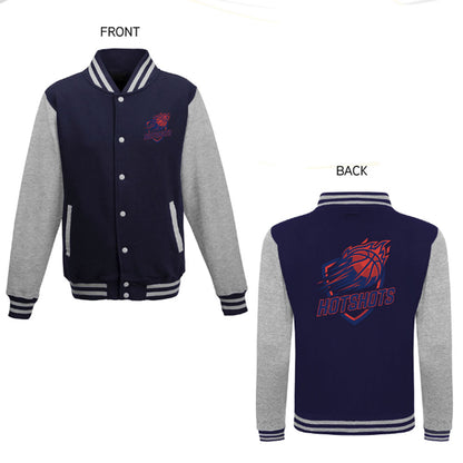 Hotshots - Navy Varsity Jacket